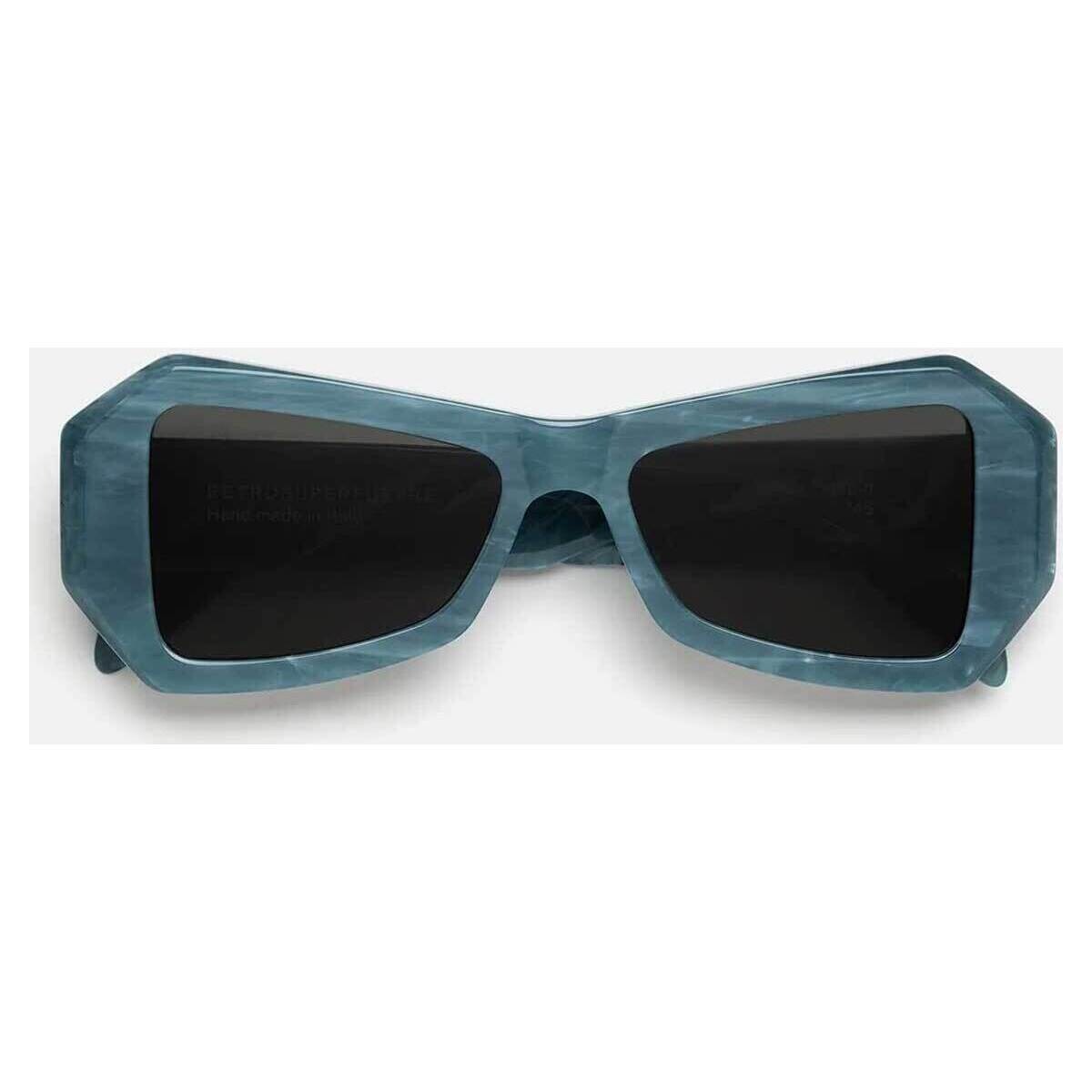 Satovi & nakit Sunčane naočale Retrosuperfuture Occhiali da Sole  Tempio Blue Marble BJR Plava