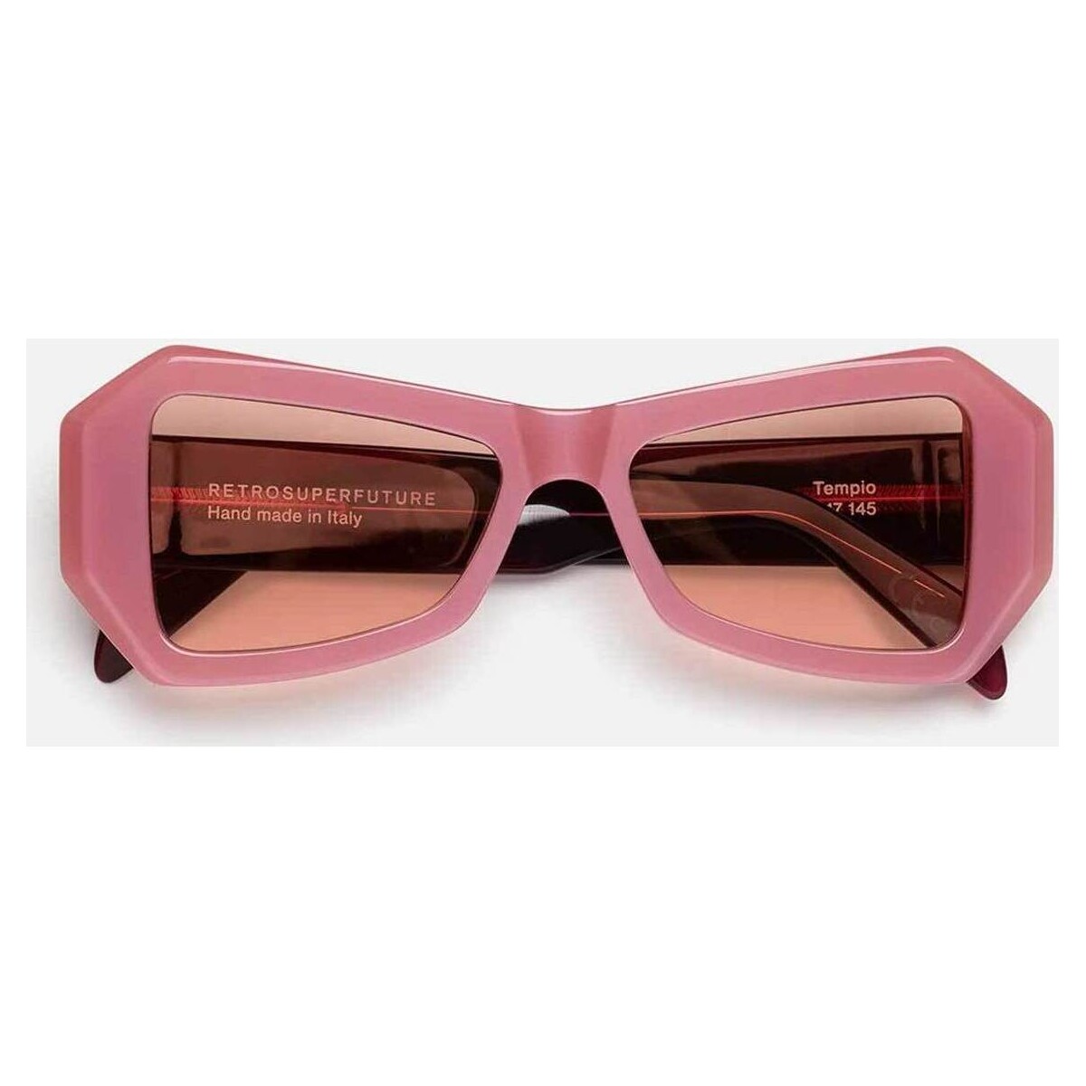 Satovi & nakit Sunčane naočale Retrosuperfuture Occhiali da Sole  Tempio Candy 8BU Ružičasta