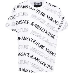 Odjeća Muškarci
 Polo majice dugih rukava Versace Jeans Couture 76GAH6R0-JS296 Bijela