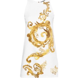 Odjeća Žene
 Kratke haljine Versace Jeans Couture 76HAO99P-ES108SW0 Bijela