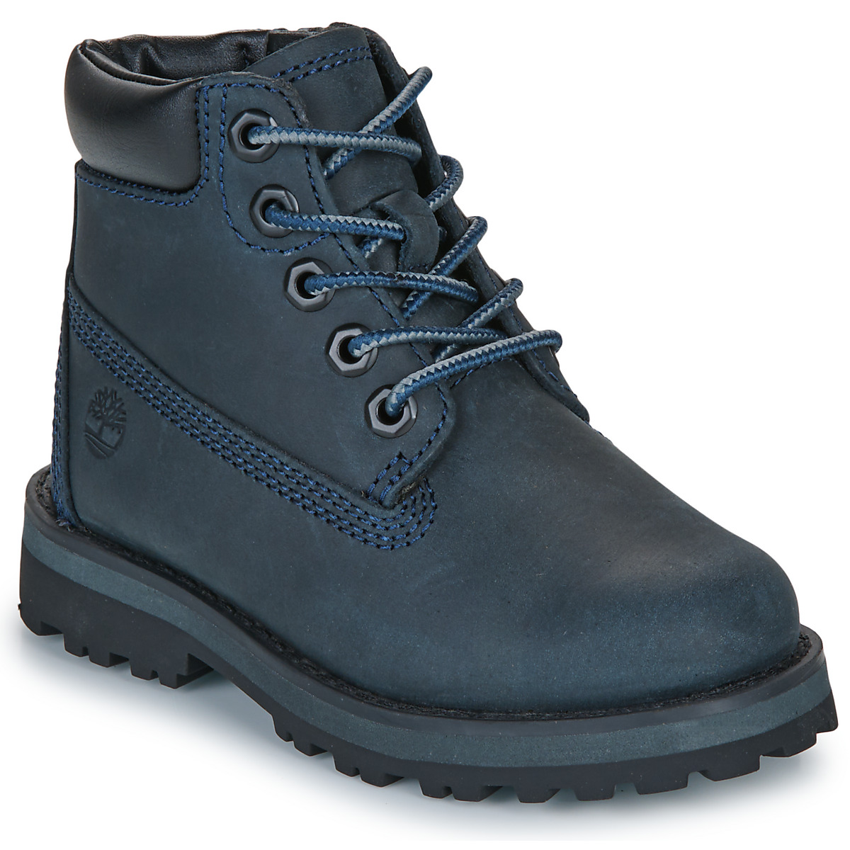 Obuća Djeca Polučizme Timberland COURMA KID MID LACE UP Plava