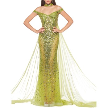 Odjeća Žene
 Kratke haljine Impero Couture J2107-24 Zelena