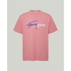 Odjeća Muškarci
 Majice kratkih rukava Tommy Hilfiger DM0DM18572TIC Ružičasta