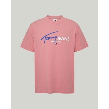 Odjeća Muškarci
 Majice kratkih rukava Tommy Hilfiger DM0DM18572TIC Ružičasta