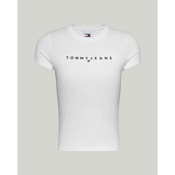 Odjeća Žene
 Majice / Polo majice Tommy Hilfiger DW0DW17361YBR Bijela