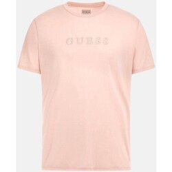 Odjeća Muškarci
 Majice kratkih rukava Guess M2BP47 K7HD0 Ružičasta