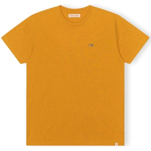 Odjeća Muškarci
 Majice / Polo majice Revolution T-Shirt Regular 1340 SHA - Orange/Melange Narančasta