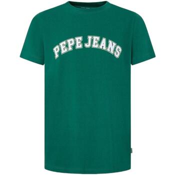 Odjeća Muškarci
 Majice kratkih rukava Pepe jeans  Zelena