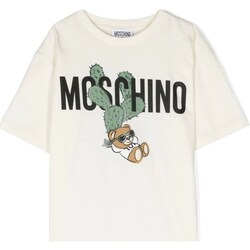 Odjeća Dječak
 Majice dugih rukava Moschino HTM03RLAA02 Bijela