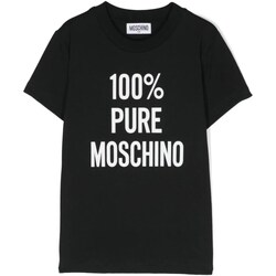 Odjeća Dječak
 Majice dugih rukava Moschino HNM04KLAA01 Crna