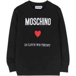 Odjeća Djevojčica Sportske majice Moschino H5F05RLCA30 Crna