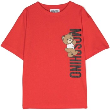 Odjeća Dječak
 Majice dugih rukava Moschino HVM03RLAA02 Crvena