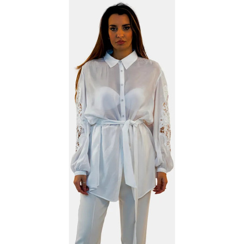 Odjeća Žene
 Košulje i bluze Fracomina FR24ST6024W69401 Bijela