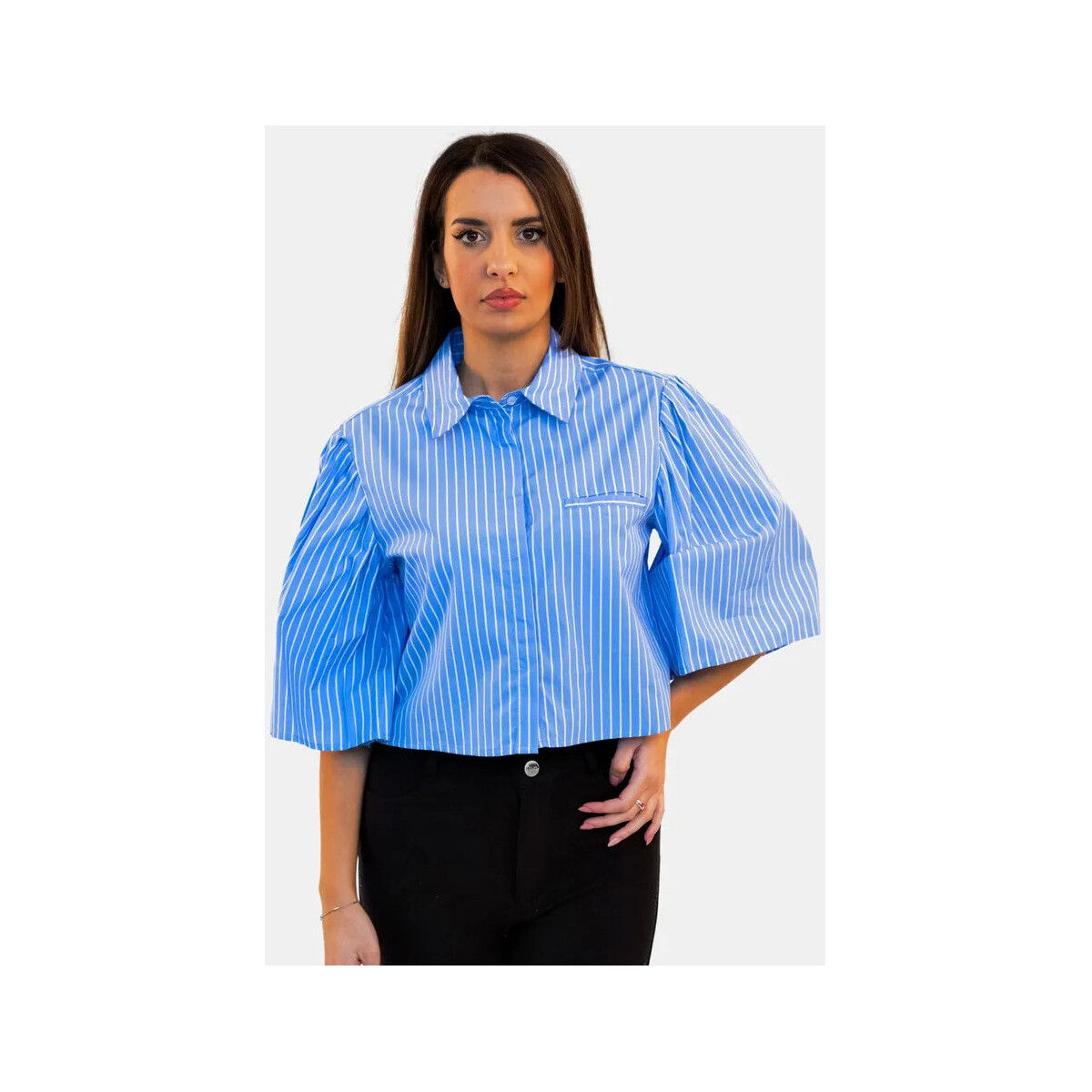 Odjeća Žene
 Košulje i bluze Fracomina FR24ST6009W400N8 Bezbojan