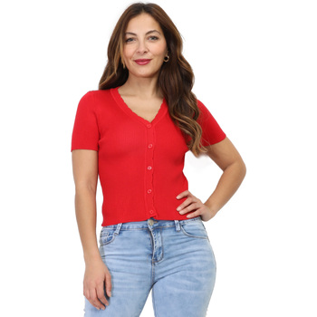 Odjeća Žene
 Topovi i bluze La Modeuse 69811_P162427 Crvena