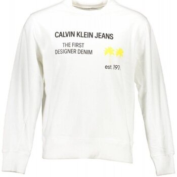 Odjeća Muškarci
 Sportske majice Calvin Klein Jeans J30J318173 Bijela