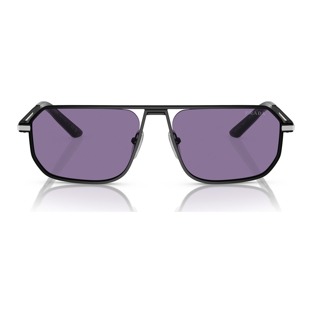 Satovi & nakit Sunčane naočale Prada Occhiali da Sole  PRA53S 1BO05Q Crna