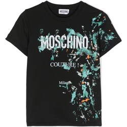 Odjeća Dječak
 Majice dugih rukava Moschino HOM04LLAA24 Crna