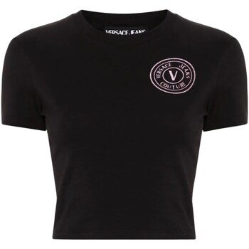 Odjeća Žene
 Polo majice dugih rukava Versace Jeans Couture 76HAHG06-CJ02G Crna