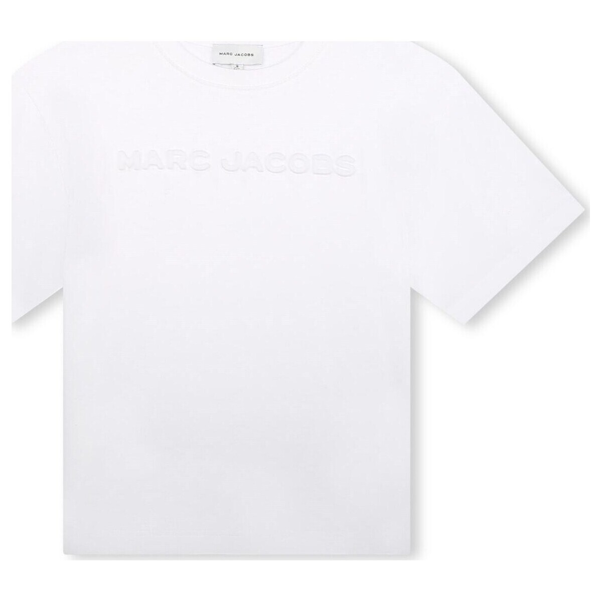Odjeća Djevojčica Majice kratkih rukava Marc Jacobs W60039 Bijela