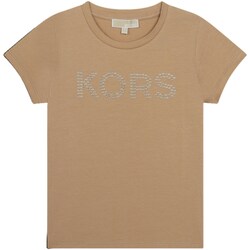 Odjeća Djevojčica Majice kratkih rukava MICHAEL Michael Kors R30001 Bež