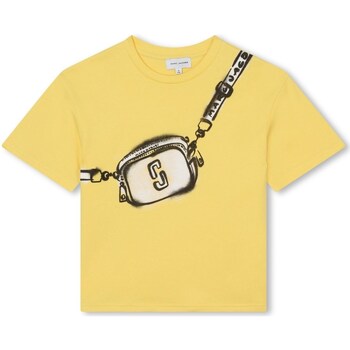 Odjeća Djevojčica Majice kratkih rukava Marc Jacobs W60207 žuta