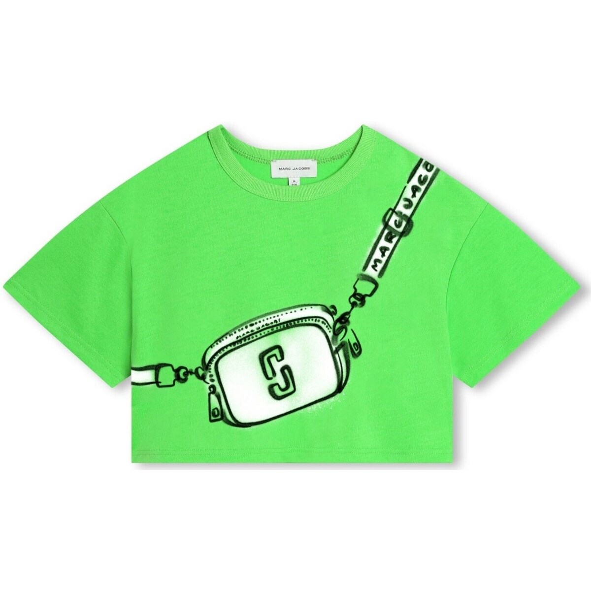 Odjeća Djevojčica Majice kratkih rukava Marc Jacobs W60210 Zelena