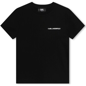 Odjeća Dječak
 Majice dugih rukava Karl Lagerfeld Kids Z30056 Crna