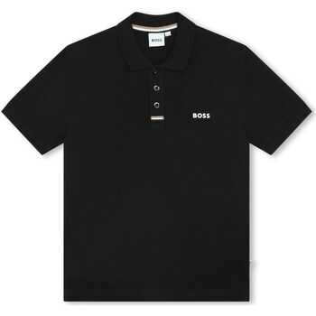 Odjeća Dječak
 Majice dugih rukava BOSS J50705 Crna