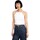 Odjeća Žene
 Majice s naramenicama i majice bez rukava Tommy Jeans TOP MUJER SLIM BABYLOCK   DW0DW17885 Bijela