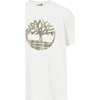 Odjeća Muškarci
 Majice kratkih rukava Timberland 227626 Bijela