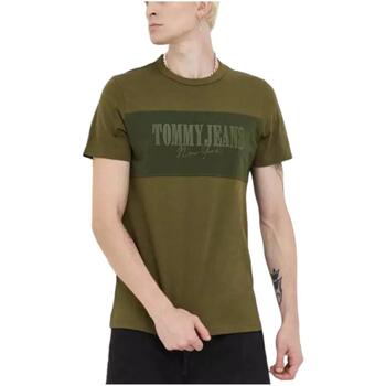 Odjeća Muškarci
 Majice kratkih rukava Tommy Hilfiger  Zelena