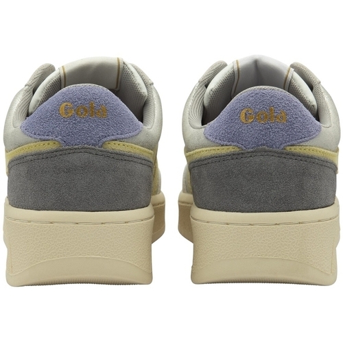 Gola SUPERSLAM BLAZE  JY-BLAZE SILVER/LEMON/LAV CLB334 Srebrna