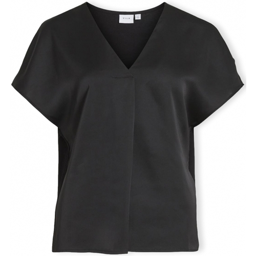 Odjeća Žene
 Topovi i bluze Vila Noos Top Ellette V - Black Crna