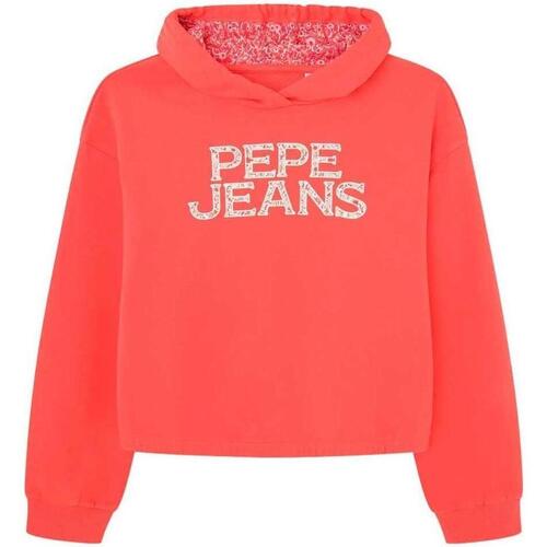 Odjeća Djevojčica Sportske majice Pepe jeans  Crvena
