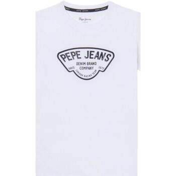 Odjeća Dječak
 Majice kratkih rukava Pepe jeans  Bijela