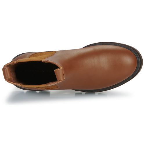 Tommy Hilfiger MONOCHROMATIC CHELSEA BOOT Smeđa