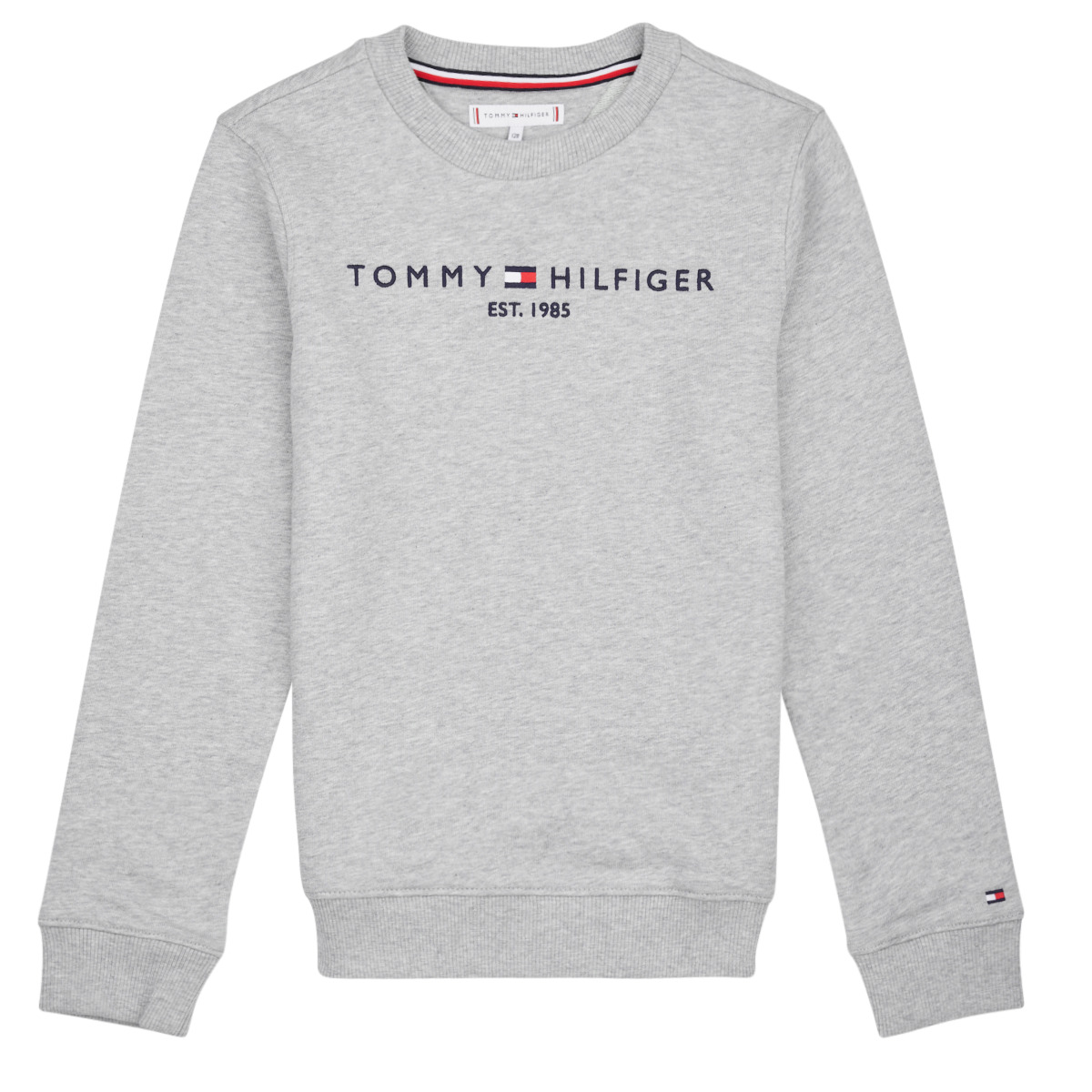 Odjeća Dječak
 Sportske majice Tommy Hilfiger ESSENTIAL SWEATSHIRT Siva