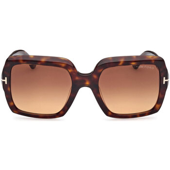 Satovi & nakit Sunčane naočale Tom Ford Occhiali da Sole  Kaya FT1082/S 52F Smeđa
