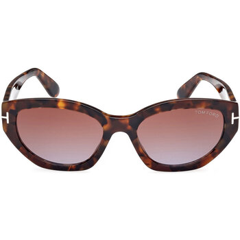 Satovi & nakit Sunčane naočale Tom Ford Occhiali da Sole  Penny FT1086/S 52F Smeđa