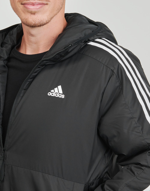Adidas Sportswear Essentials 3-Stripes Insulated Hooded Jacket Crna