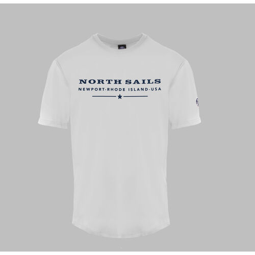 Odjeća Muškarci
 Majice kratkih rukava North Sails 9024020101 White Bijela