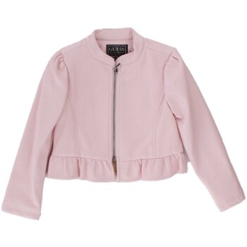 Odjeća Djevojčica Kožne i sintetičke jakne Guess J4RL08WE8D0 Ružičasta
