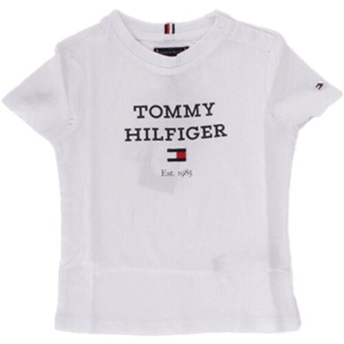 Odjeća Dječak
 Majice kratkih rukava Tommy Hilfiger KB0KB08671 Bijela