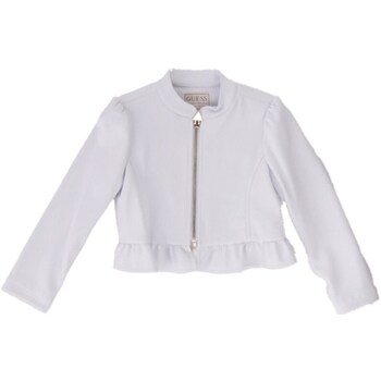 Odjeća Djevojčica Kožne i sintetičke jakne Guess J4RL08WE8D0 Bijela