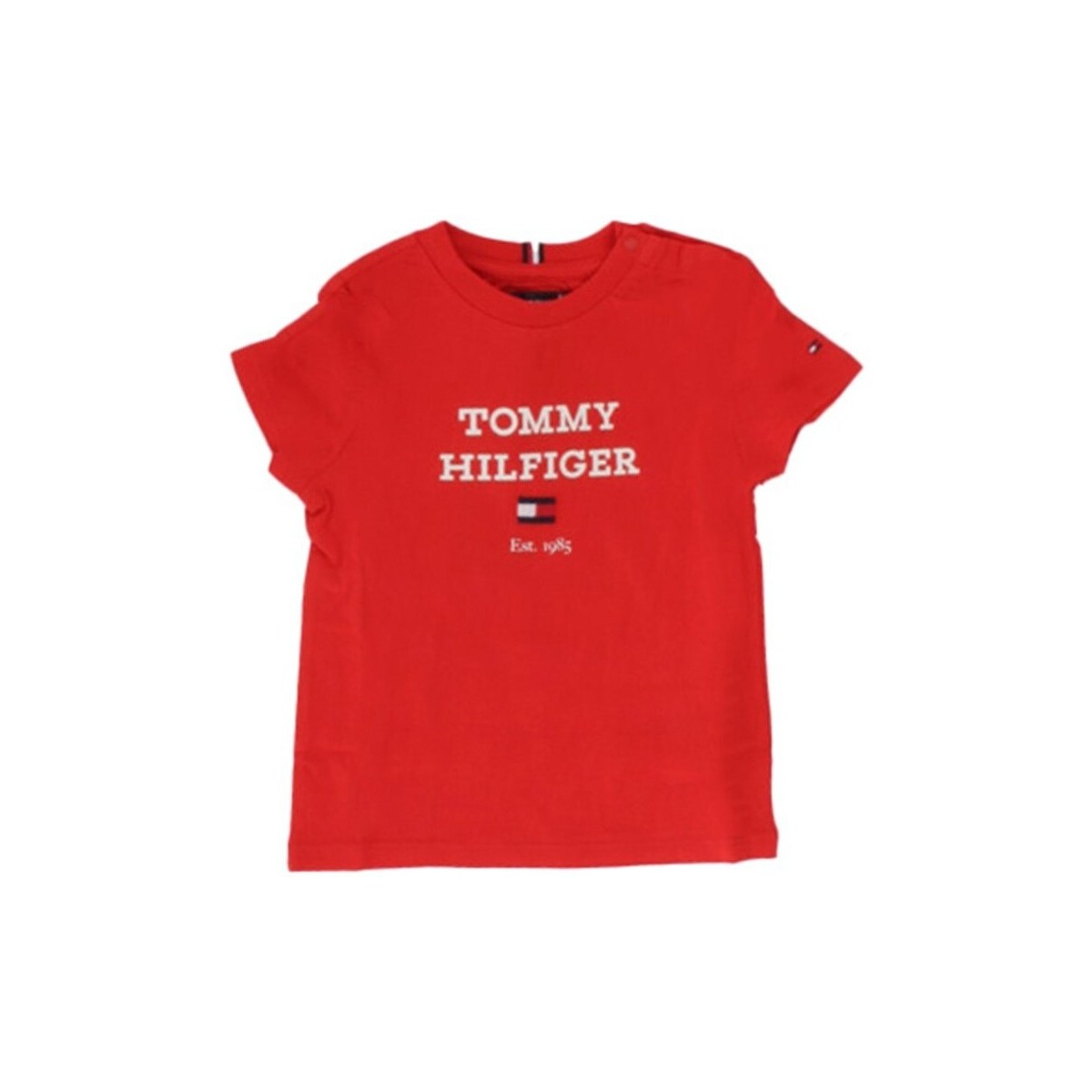 Odjeća Dječak
 Majice kratkih rukava Tommy Hilfiger KB0KB08671 Crvena