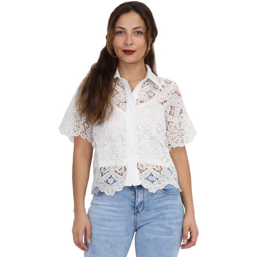 Odjeća Žene
 Košulje i bluze La Modeuse 70158_P163685 Bijela