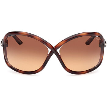 Satovi & nakit Sunčane naočale Tom Ford Occhiali da Sole  Bettina FT1068/S 52F Smeđa
