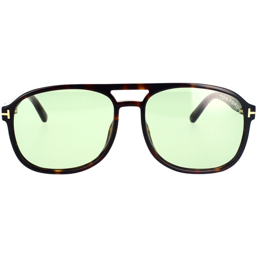 Satovi & nakit Sunčane naočale Tom Ford Occhiali da Sole  Rosco FT1022/S 52N Smeđa