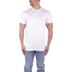 Odjeća Muškarci
 Majice kratkih rukava Dsquared D9M3S5130 Bijela